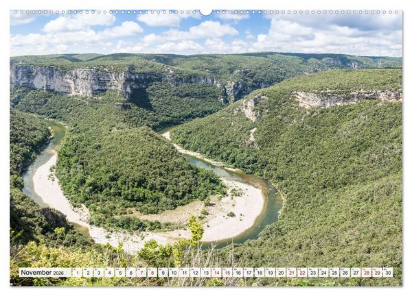Produktbild: S&uuml;dfrankreich - Bezaubernde Region mit malerischer Vielfalt (hochwertiger Premium Wandkalender 2026 DIN A2 quer), Kunstdruck in Hochglanz