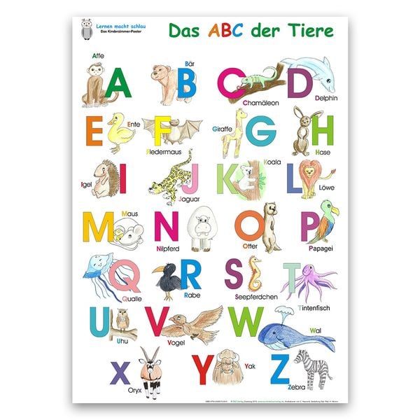 Produktbild: Das ABC der Tiere + Meine tierischen Zahlen von 1-20 im Set