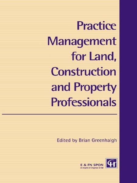 Produktbild: Practice Management for Land, Construction and Property Professionals