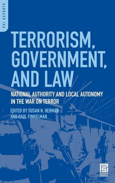 Produktbild: Terrorism, Government, and Law