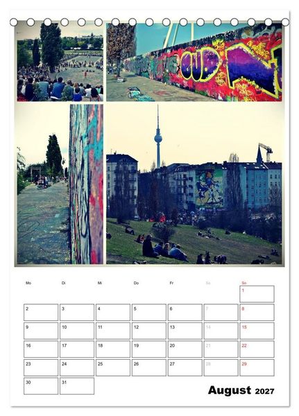 Produktbild: BERLIN / Planer (Tischkalender 2027 DIN A5 hoch), CALVENDO Monatskalender