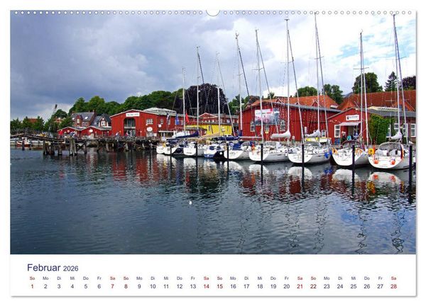 Produktbild: Radtouren ab Eckernf&ouml;rde (hochwertiger Premium Wandkalender 2026 DIN A2 quer), Kunstdruck in Hochglanz