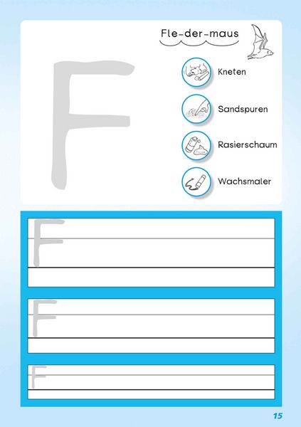 Produktbild: B&auml;renheft - Buchstaben-F&ouml;rderheft