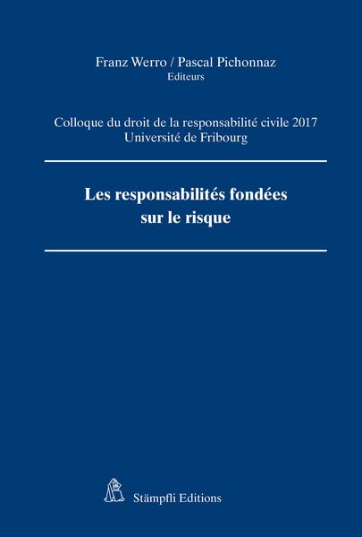 Produktbild: Les responsabilit&eacute;s fond&eacute;es sur le risque