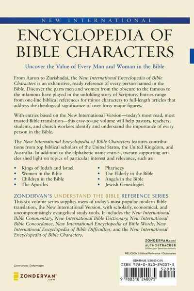 Produktbild: The New International Encyclopedia of Bible Characters
