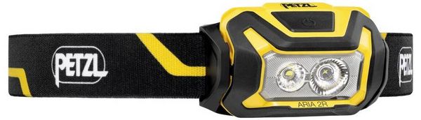 Produktbild: Petzl ARIA&reg; 2R LED Stirnlampe Li-Ionen Akkus oder batteriebetrieben, &uuml;ber USB 625 lm 100 h E070CA00