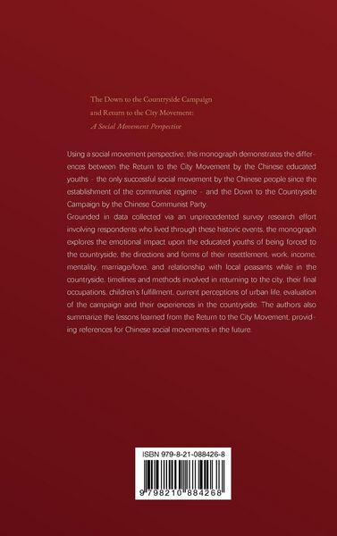 Produktbild: The Down to the Countryside Campaign and Return to the City Movement
