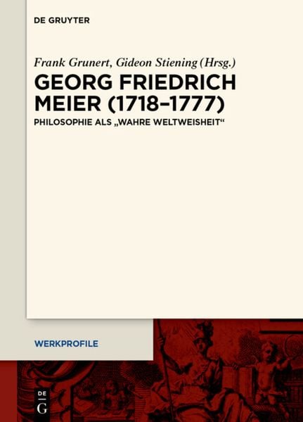 Produktbild: Georg Friedrich Meier (1718&ndash;1777)