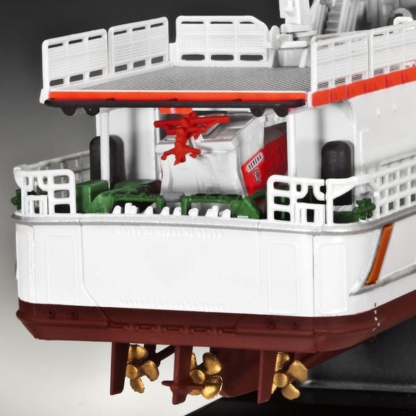 Produktbild: Revell 05812 Seenotkreuzer \"Hermann Marwede\" Schiffsmodell Bausatz 1:200