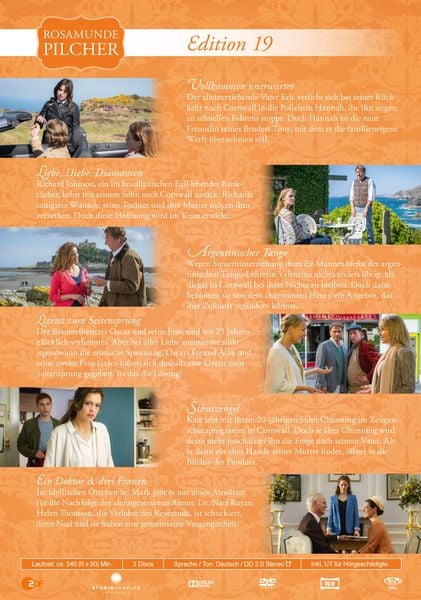 Produktbild: Rosamunde Pilcher Edition 19 [3 DVDs]