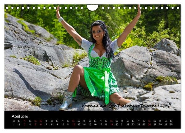 Produktbild: Chiemgau-M&auml;dels (Wandkalender 2026 DIN A4 quer), CALVENDO Monatskalender