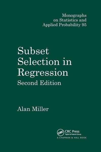 Produktbild: Subset Selection in Regression