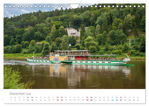 Produktbild: Sachsen - Eine stimmungsvolle Wanderung in Bildern (Wandkalender 2026 DIN A4 quer), CALVENDO Monatskalender