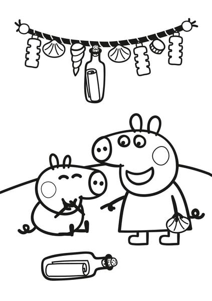 Produktbild: Peppa Wutz Ausmalbilder: Mein bunter Malblock