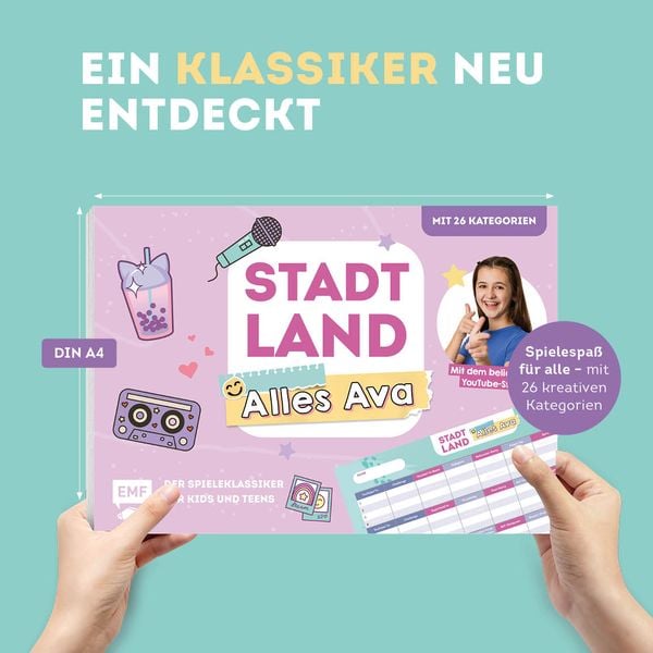 Stadt, Land, Alles Ava - Der Spieleklassiker für Kids und Teens