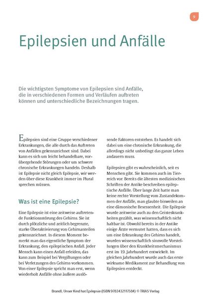 Produktbild: Unser Kind hat Epilepsie