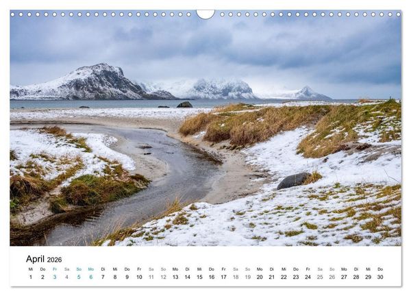 Produktbild: NORWEGEN - EINE ATEMBERAUBENDE SCH&Ouml;NHEIT (Wandkalender 2026 DIN A3 quer), CALVENDO Monatskalender