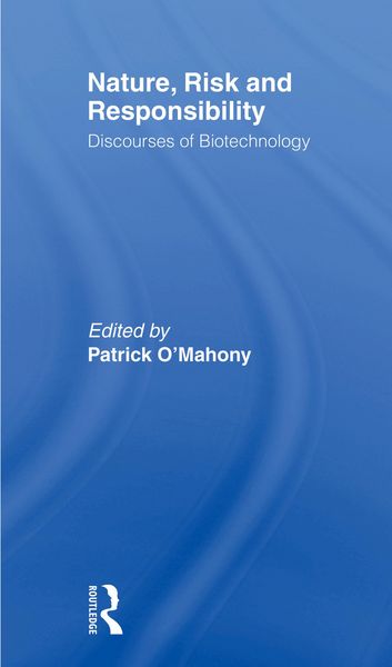 Produktbild: Nature, Risk and Responsibility