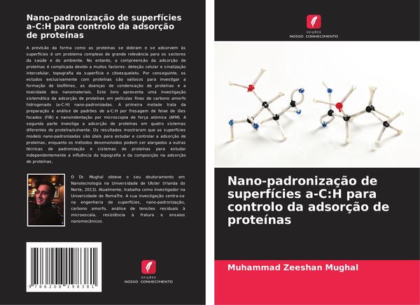 Produktbild: Nano-padroniza&ccedil;&atilde;o de superf&iacute;cies a-C:H para controlo da adsor&ccedil;&atilde;o de prote&iacute;nas