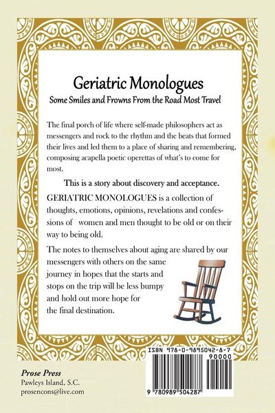 Produktbild: Geriatric Monologues