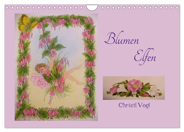Produktbild: Blumen Elfen (Wandkalender 2026 DIN A4 quer), CALVENDO Monatskalender