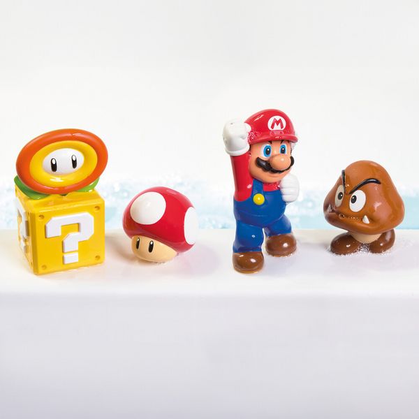 Produktbild: Badespritzer 4er Set Super Mario