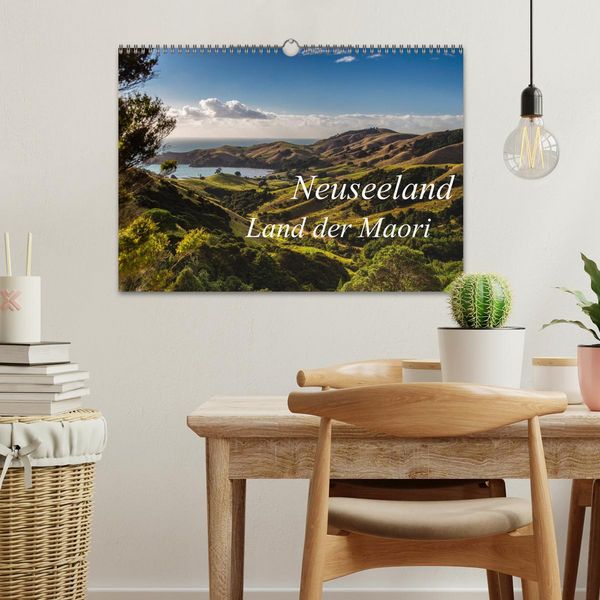 Produktbild: Neuseeland - Land der Maori (Wandkalender 2026 DIN A3 quer), CALVENDO Monatskalender