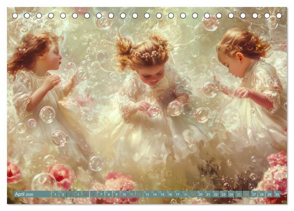 Produktbild: Barock und Rokoko - Malerische Werke (Tischkalender 2026 DIN A5 quer), CALVENDO Monatskalender