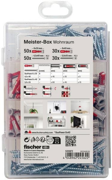 Produktbild: Fischer 535972 D&uuml;bel-Sortimentsbox 1St.