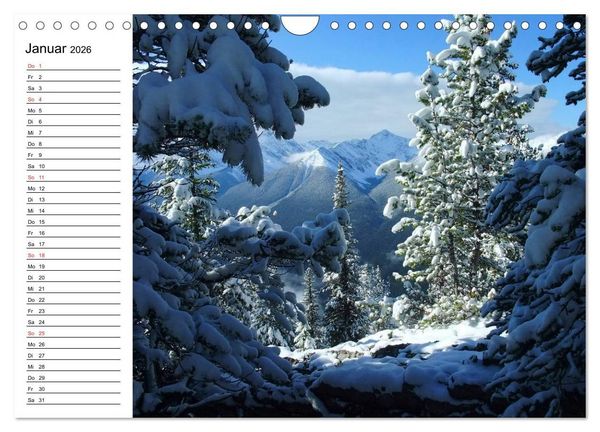 Produktbild: Alaska und Kanada (Wandkalender 2026 DIN A4 quer), CALVENDO Monatskalender