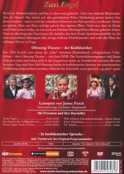 Produktbild: Ohnsorg Theater - Zwei Engel