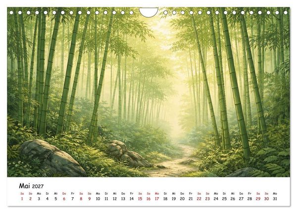 Produktbild: Jahreszeitenspiel (Wandkalender 2027 DIN A4 quer), CALVENDO Monatskalender