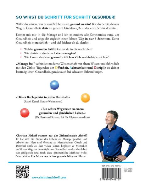 Produktbild: Manege frei f&uuml;r ein gesundes Leben