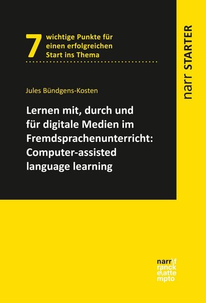 Produktbild: Lernen mit, durch und f&uuml;r digitale Medien im Fremdsprachenunterricht: Computer-Assisted Language Learning