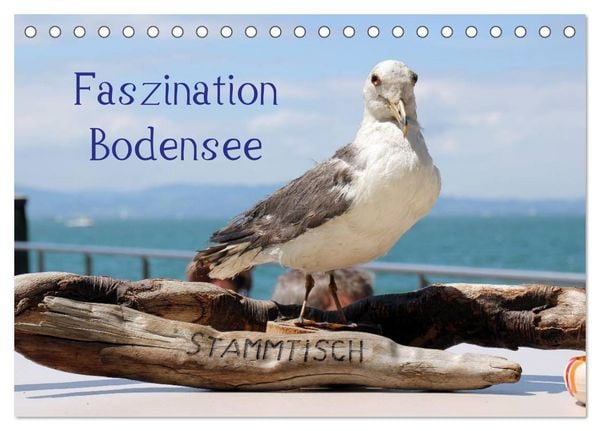 Produktbild: Faszination Bodensee (Tischkalender 2026 DIN A5 quer), CALVENDO Monatskalender