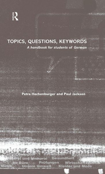 Produktbild: Topics, Questions, Key Words