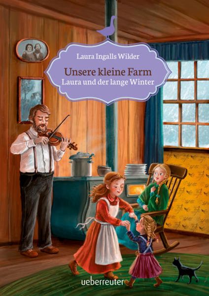 Book cover of Unsere kleine Farm - Laura und der lange Winter (Unsere kleine Farm, Bd. 5)