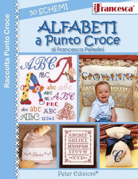 Produktbild: Alfabeti a punto croce. 50 schemi