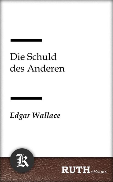 Produktbild: Die Schuld des Anderen