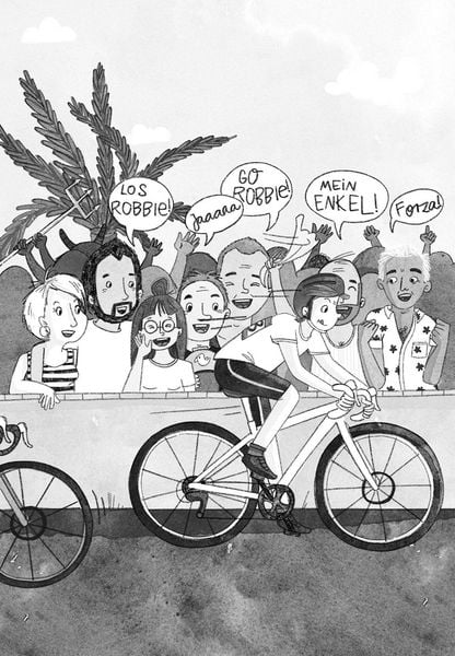 Produktbild: Rennracker Robbie beim Giro d&rsquo;Italia