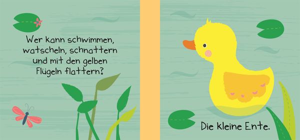 Produktbild: Mein kleines Stoffbuch. Tierkinder