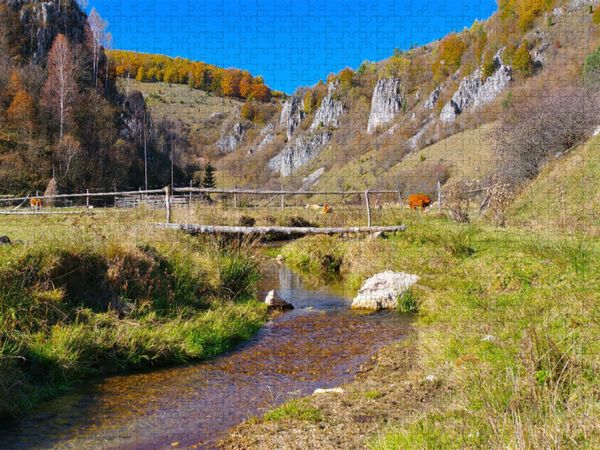 Produktbild: CALVENDO Puzzle Leben zwischen Wiesen, Wasser und Himmel | 2000 Teile Lege-Gr&ouml;&szlig;e 90x67cm Foto-Puzzle f&uuml;r gl&uuml;ckliche Stunden