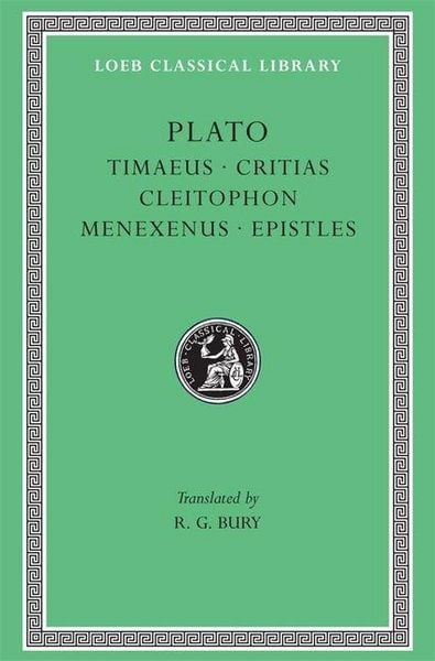 Produktbild: Timaeus. Critias. Cleitophon. Menexenus. Epistles