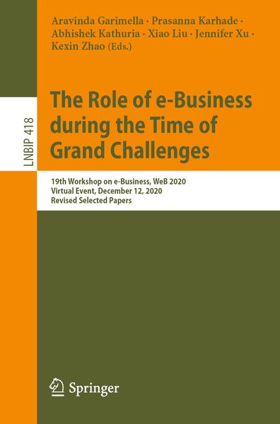 Produktbild: The Role of e-Business during the Time of Grand Challenges