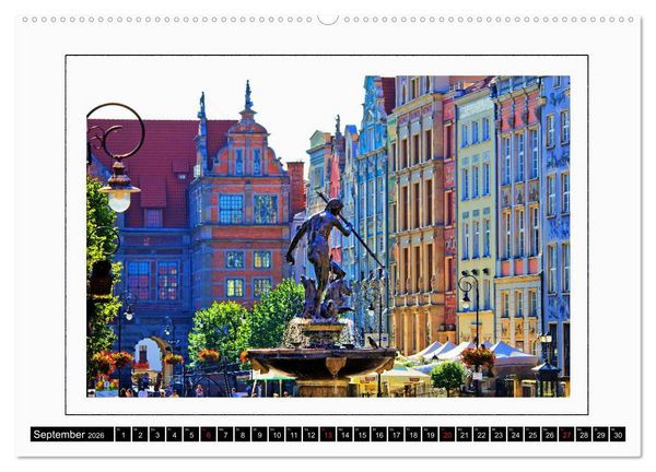 Produktbild: Danzig Gdansk (hochwertiger Premium Wandkalender 2026 DIN A2 quer), Kunstdruck in Hochglanz