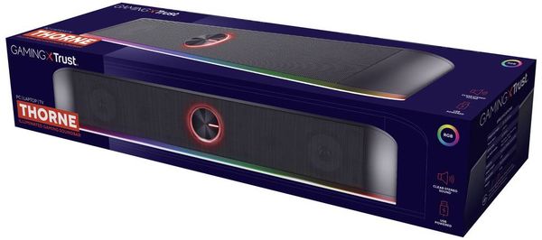 Produktbild: Trust GXT 619 Thorne PC-Lautsprecher USB 6W Schwarz