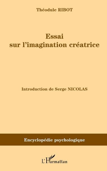 Produktbild: Essai sur l'imagination cr&eacute;atrice