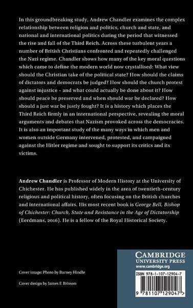 Produktbild: British Christians and the Third Reich