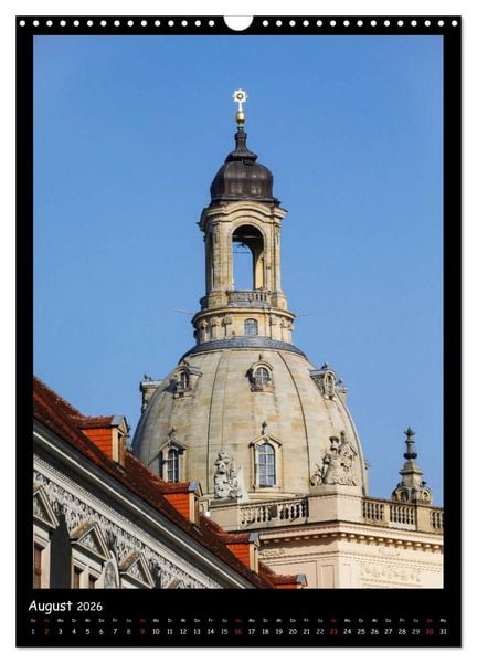 Produktbild: Frauenkirche Dresden (Wandkalender 2026 DIN A3 hoch), CALVENDO Monatskalender
