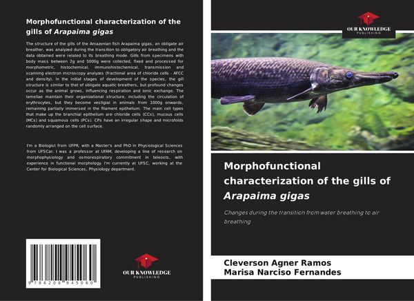Produktbild: Morphofunctional characterization of the gills of Arapaima gigas